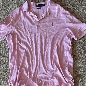 Polo by Ralph Lauren Men’s Pink Classic Fit Polo Shirt M